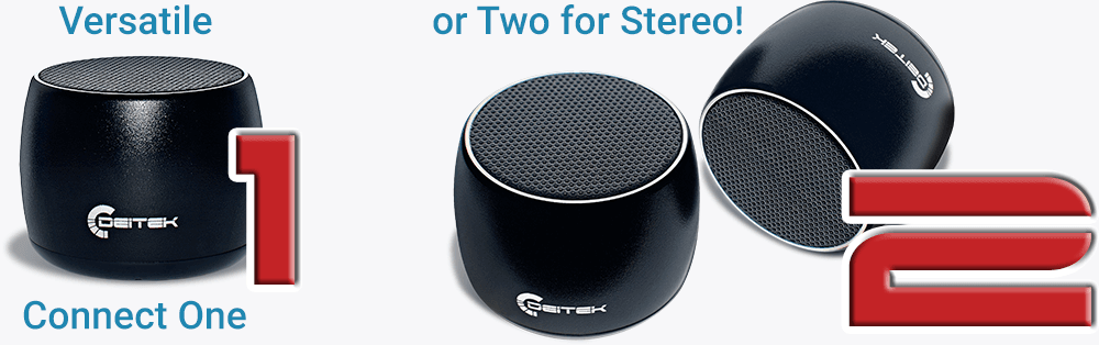 Connect 2 for True Stereo Sound